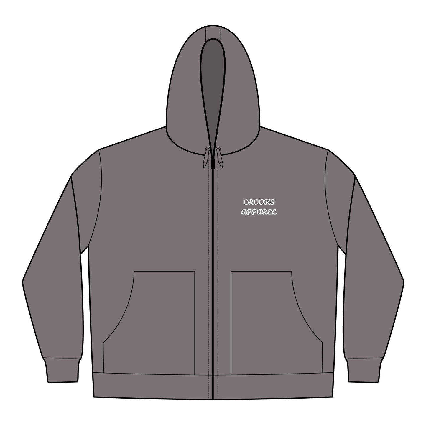 Durable Hooded Work Jacket for Men