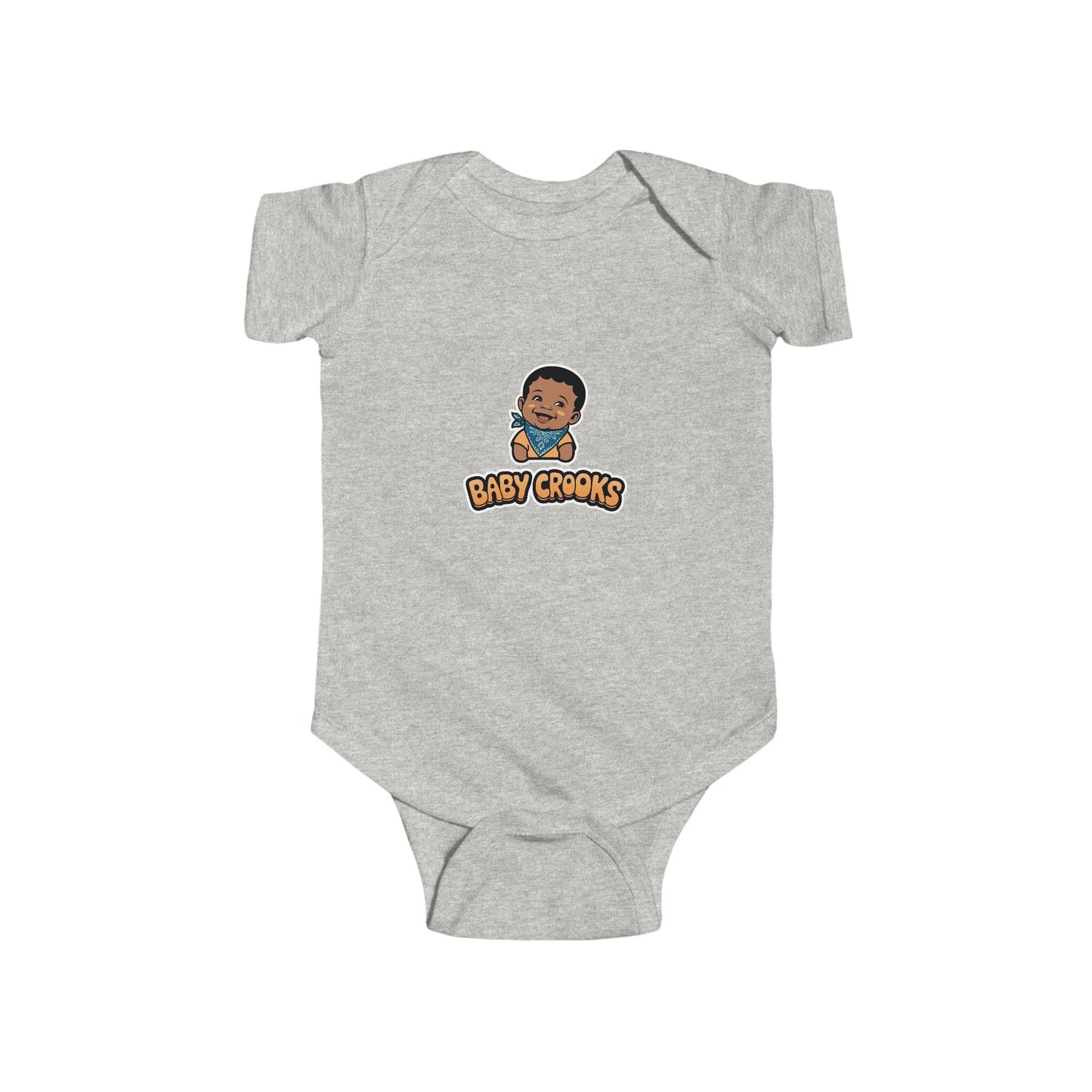 Adorable Crooks onesie for the little trendsetters