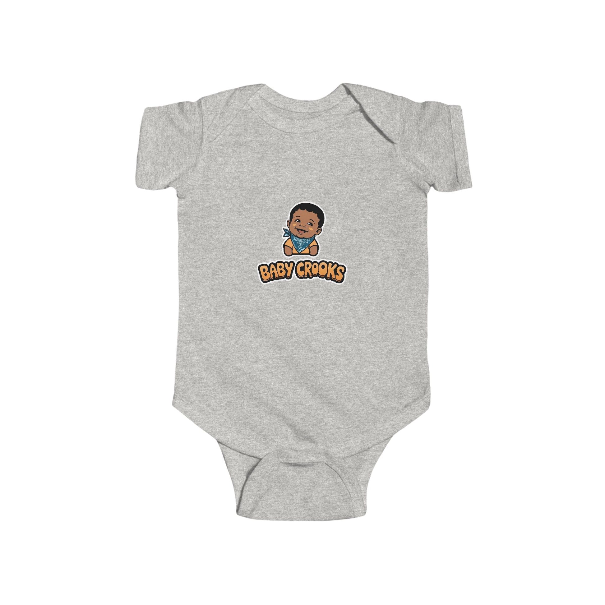 Adorable Crooks onesie for the little trendsetters