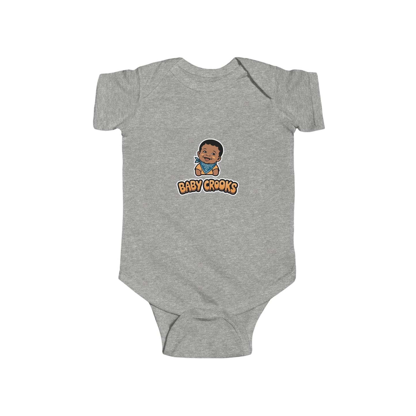 Adorable Crooks onesie for the little trendsetters