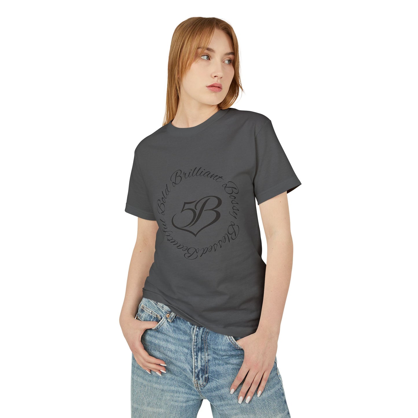 5B Vintage Cream Graphic T-Shirt by Ashley Renee