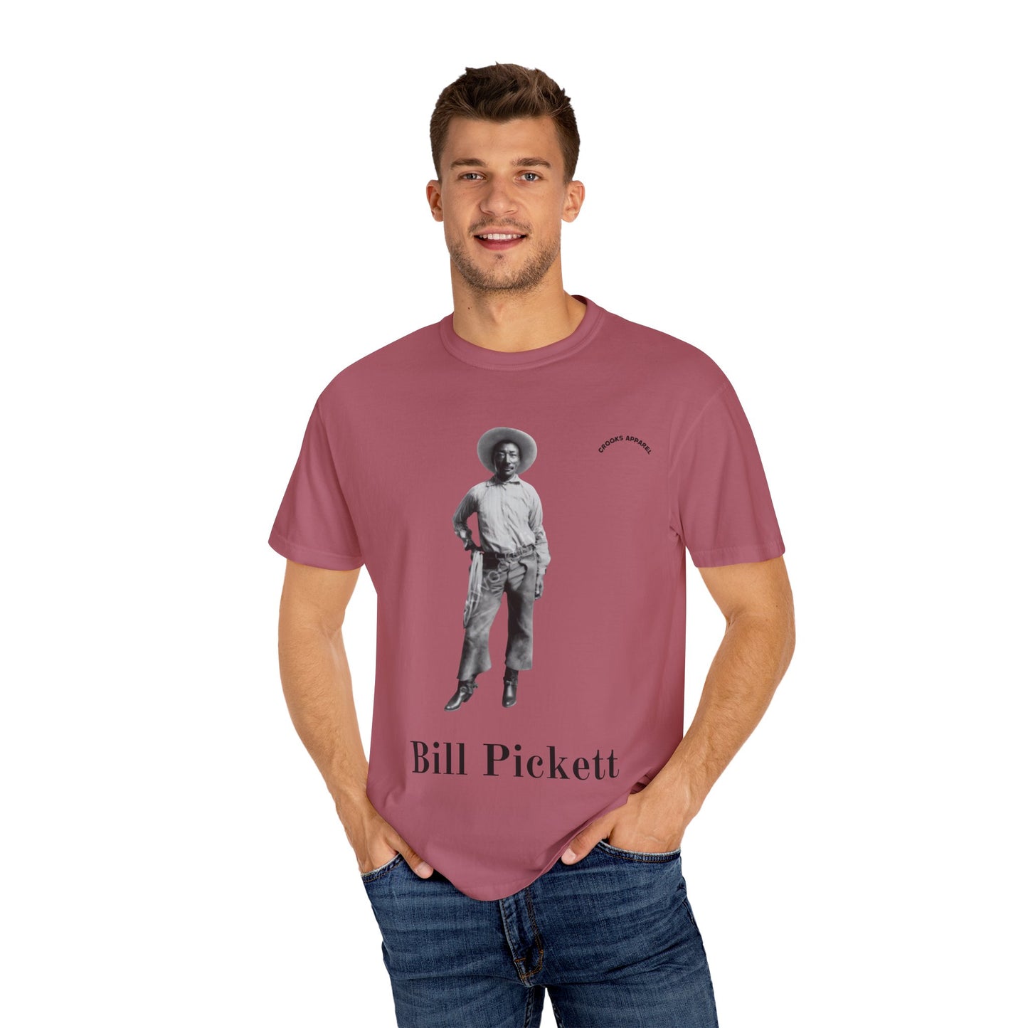 Bill Pickett T-shirt, honoring the rodeo legend