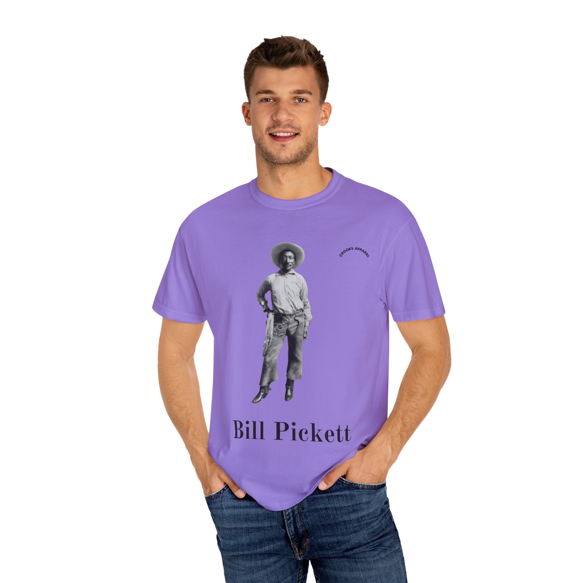 Bill Pickett T-shirt, honoring the rodeo legend