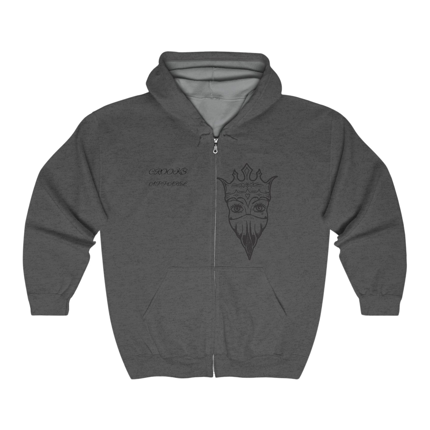 Crooks Apparel Zip Up, rocking urban style