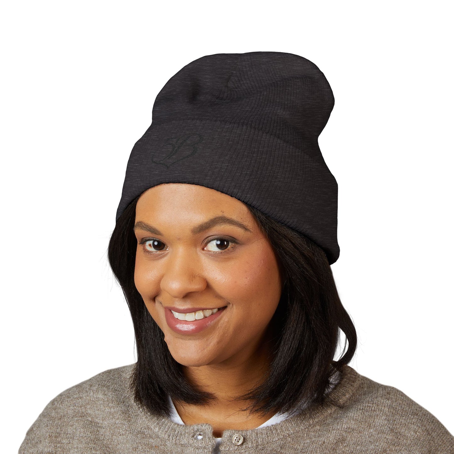 '5B' Classic Cuffed Beanie by Ashley Renee