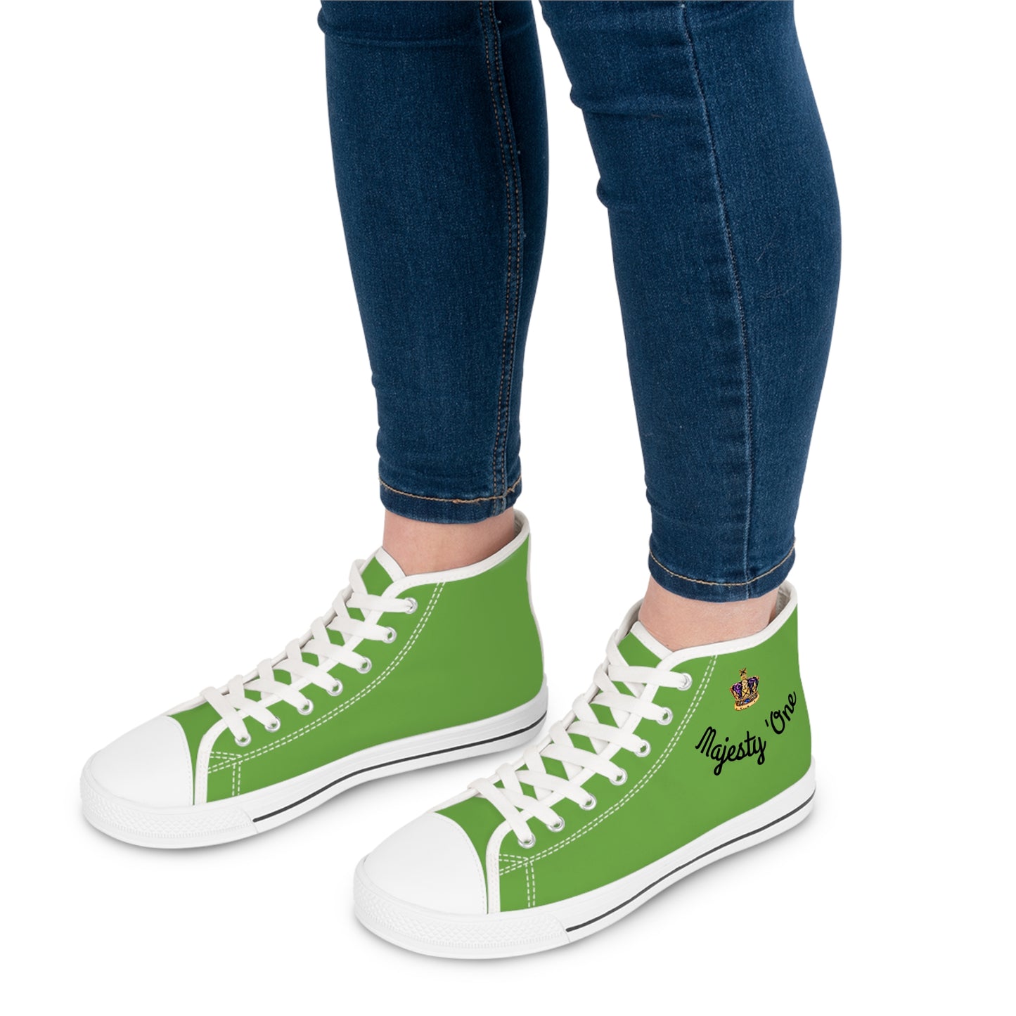 Stylish Women's High-Top Sneakers