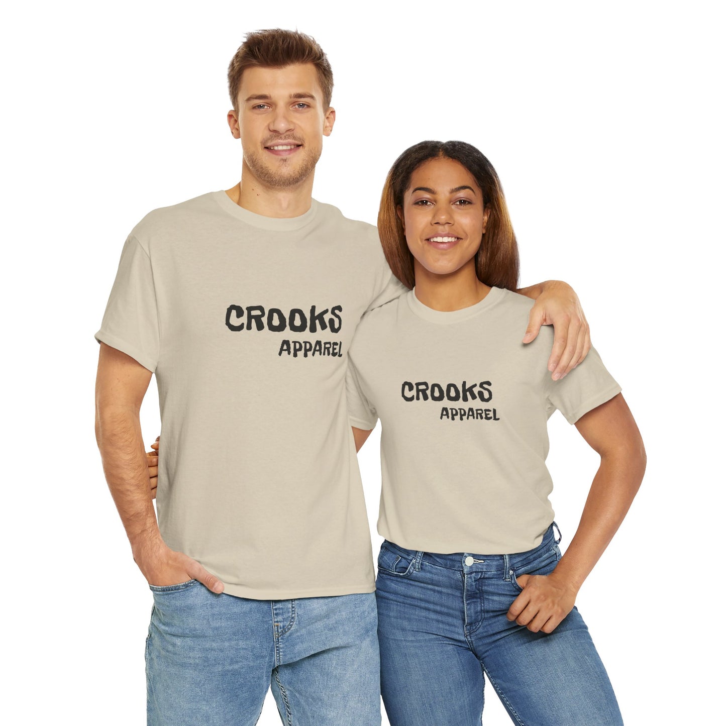 Crooks Apparel t-shirt with bold urban graphic