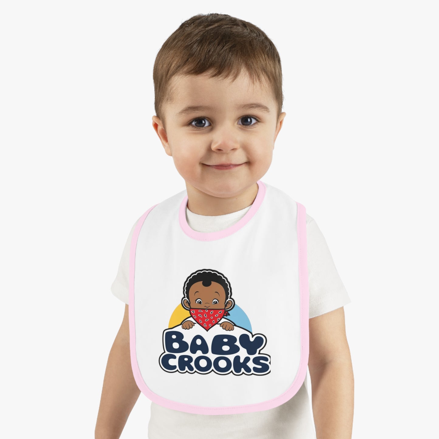 Baby Crooks Baby Bib — Cute Bandana Infant Feeding Bib
