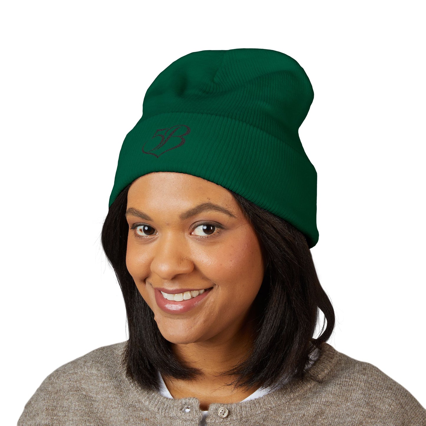 '5B' Classic Cuffed Beanie by Ashley Renee