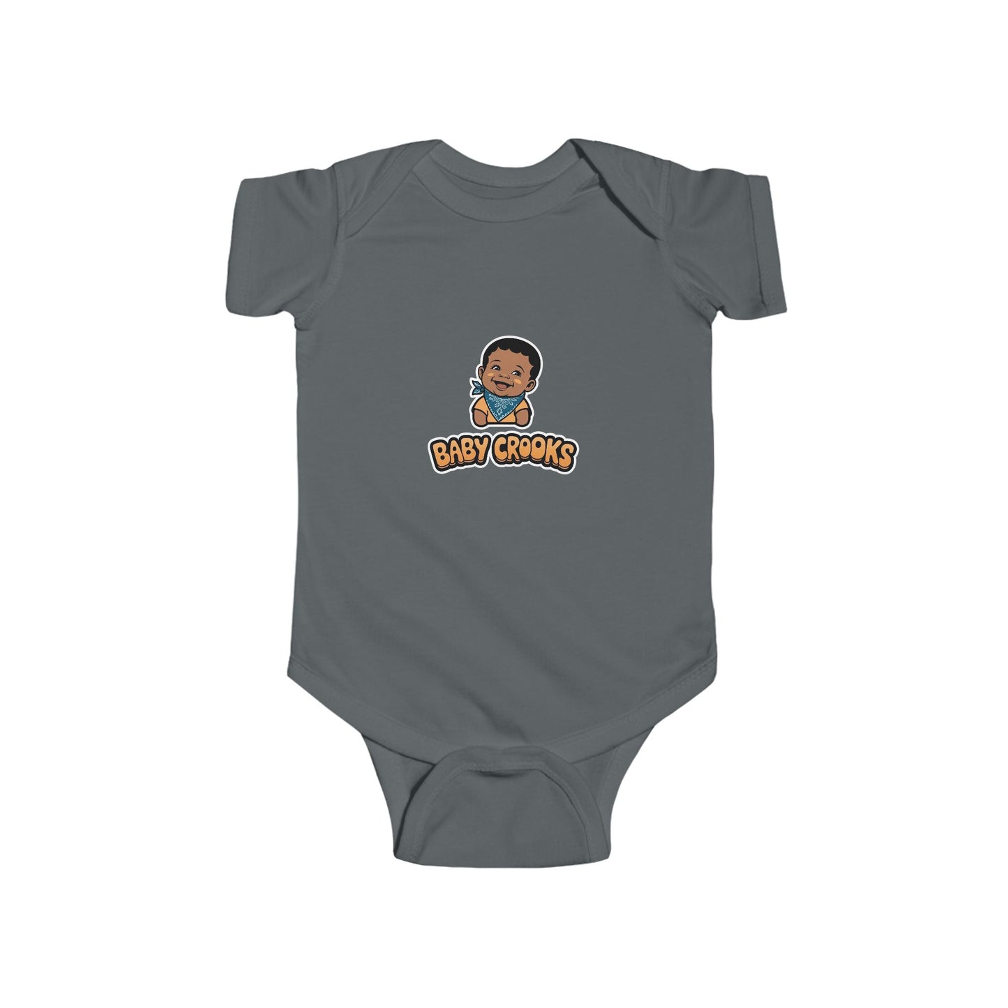 Adorable Crooks onesie for the little trendsetters
