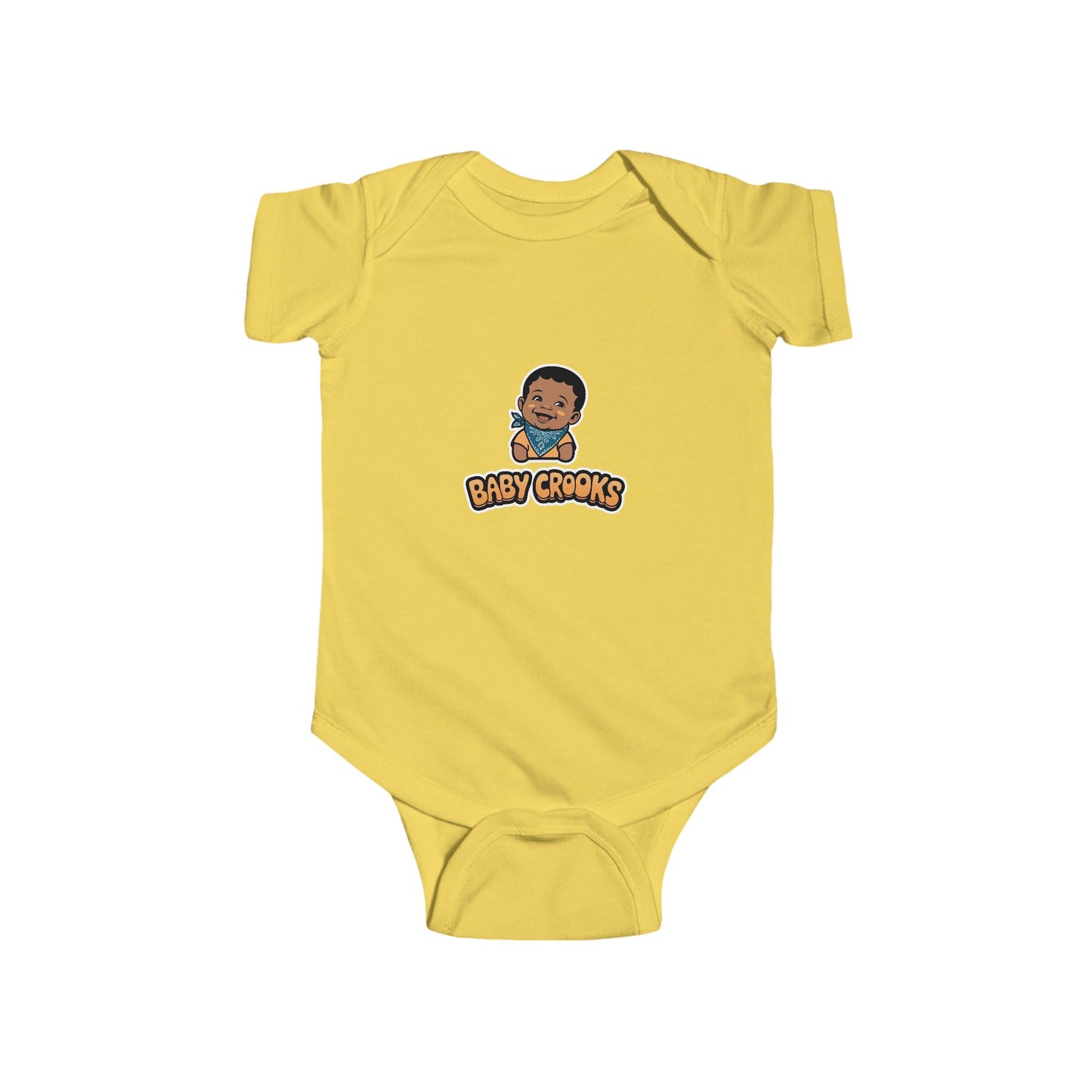 Adorable Crooks onesie for the little trendsetters