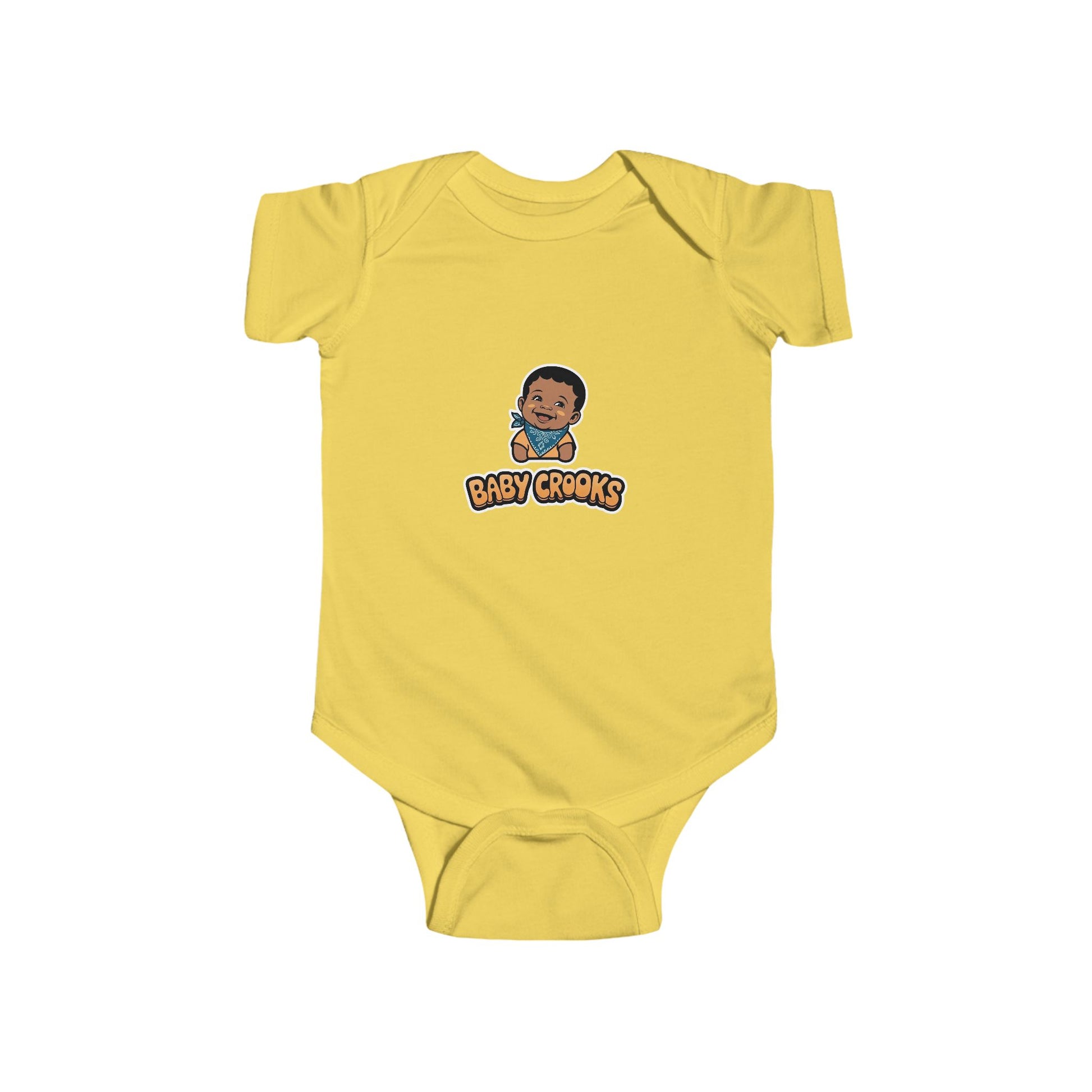 Adorable Crooks onesie for the little trendsetters