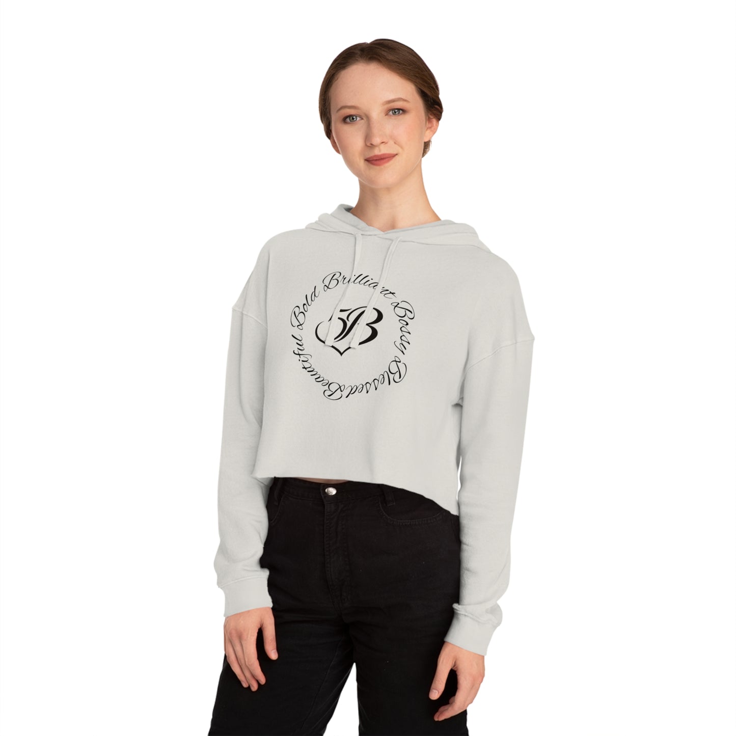 5B Cropped Hoodie by Ashley Renee