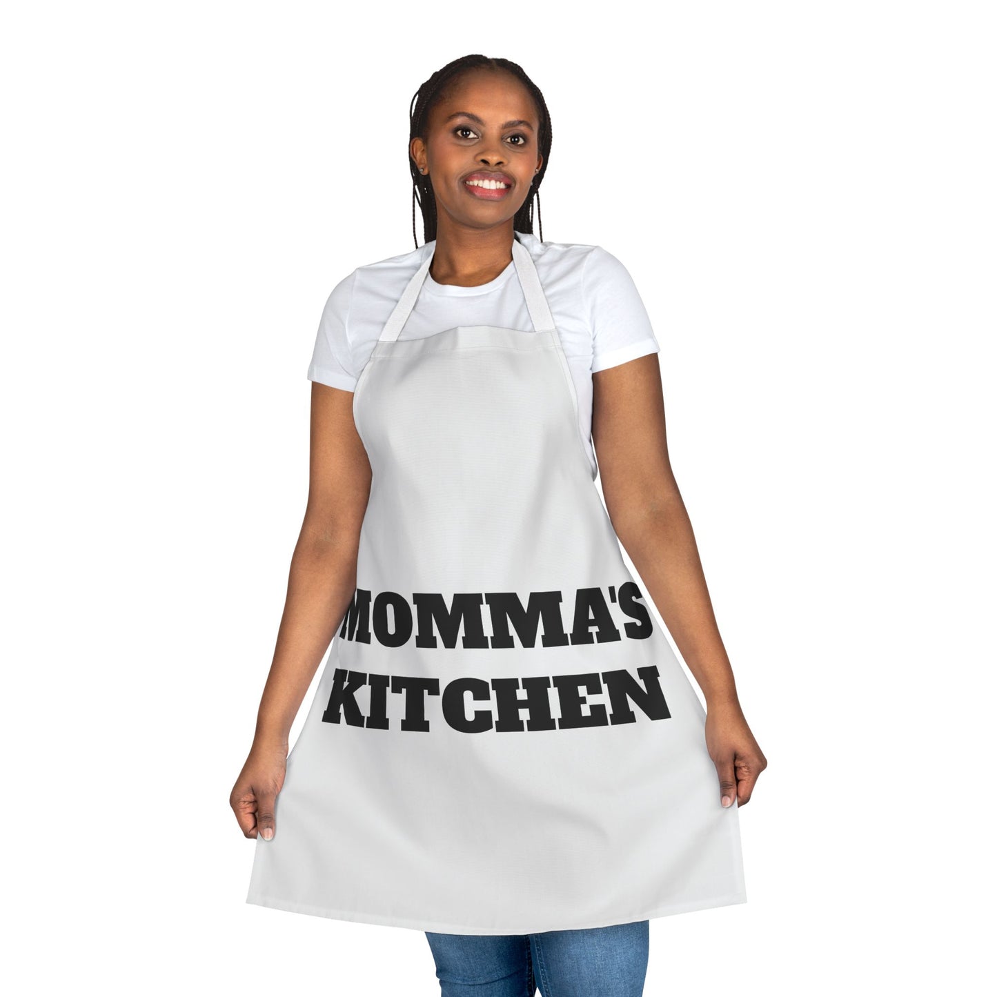 Functional apron with a stylish twist, perfect for adding flair to your cooking or crafting time.