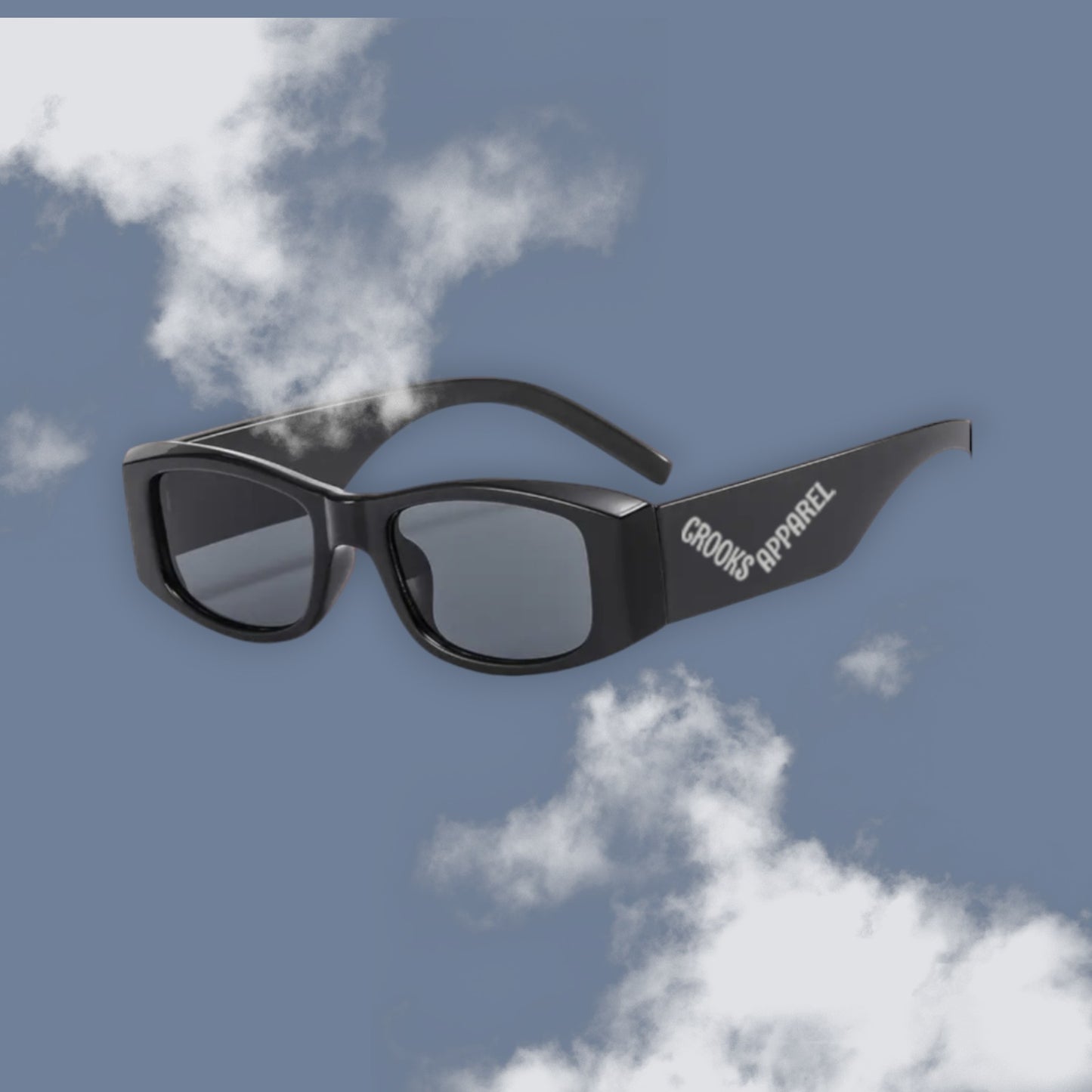 Crooks Apparel sunglasses, featuring a bold, urban design for a standout look