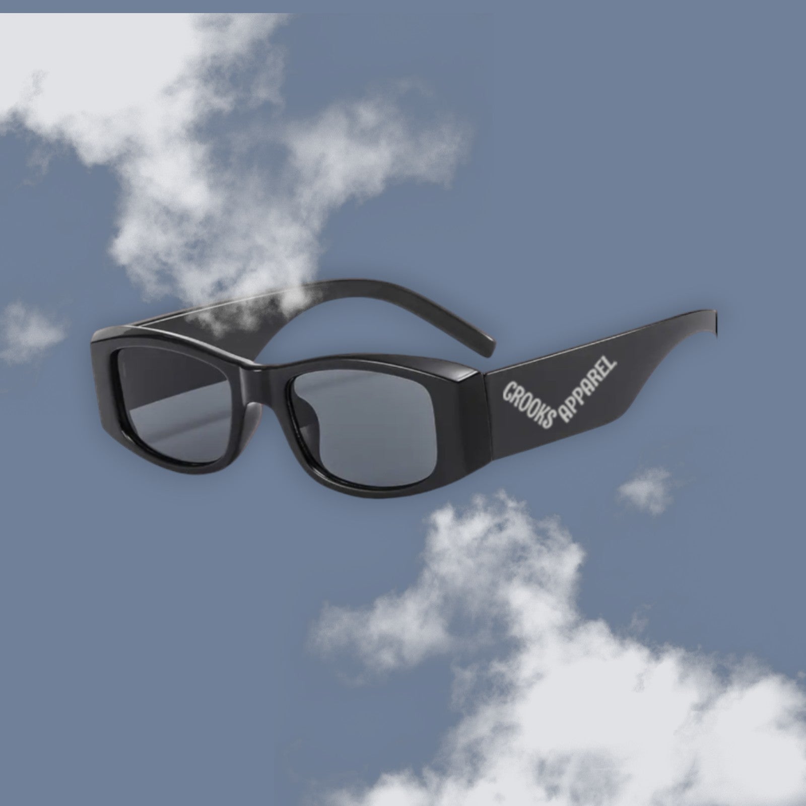 Crooks Apparel sunglasses, featuring a bold, urban design for a standout look