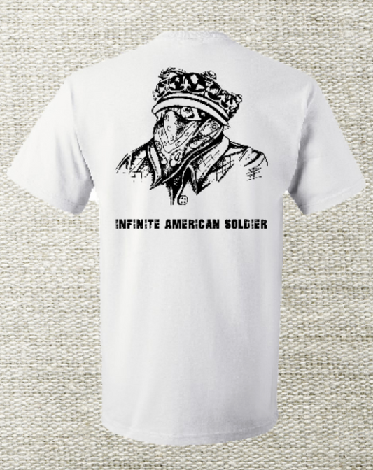 Infinite American Soldier t-shirt, honoring veterans
